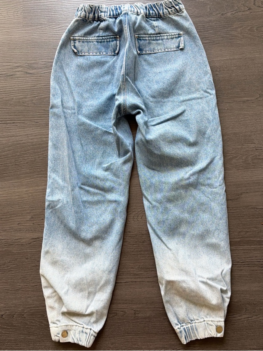 Women’s Denim Joggers - Picture 2 of 3